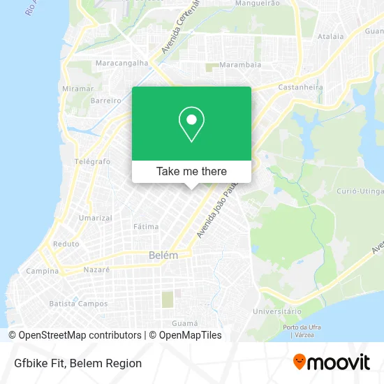 Gfbike Fit map