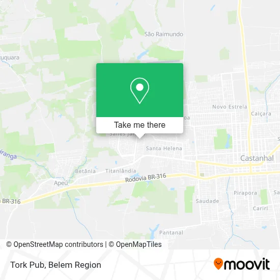 Tork Pub map