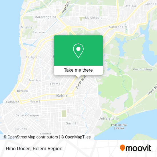 Hiho Doces map