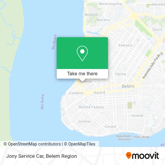 Jony Service Car map