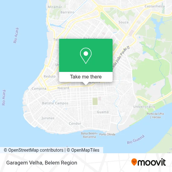 Garagem Velha map