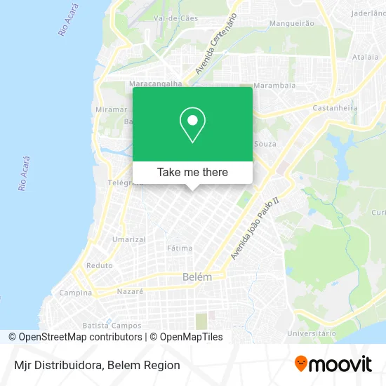Mjr Distribuidora map