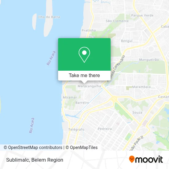 Sublimalc map