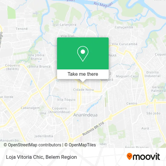 Loja Vitoria Chic map