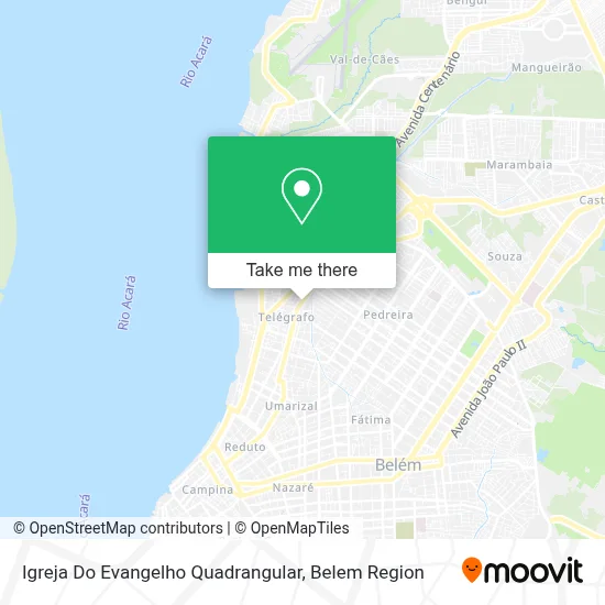 Igreja Do Evangelho Quadrangular map