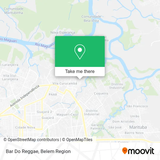Bar Do Reggae map