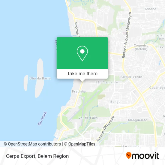Cerpa Export map
