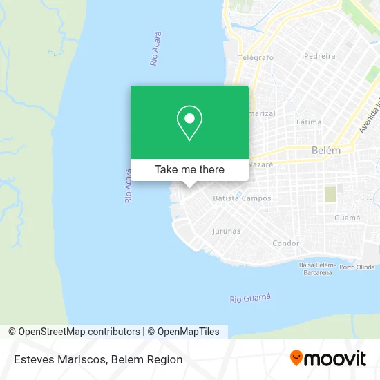 Esteves Mariscos map