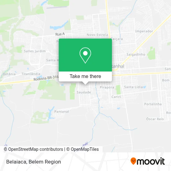 Belaiaca map