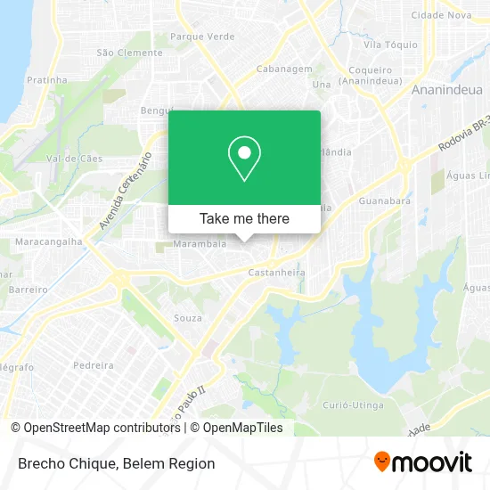 Brecho Chique map