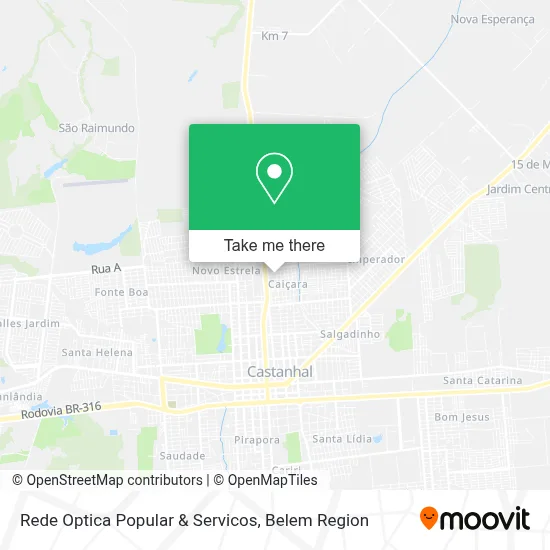 Rede Optica Popular & Servicos map