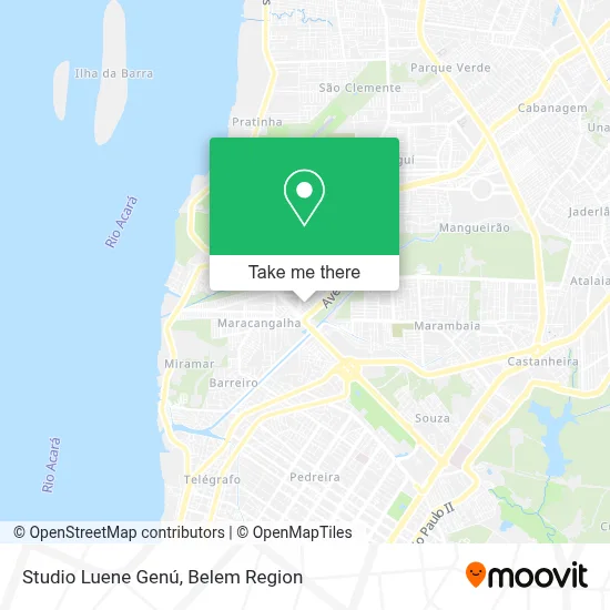 Studio Luene Genú map