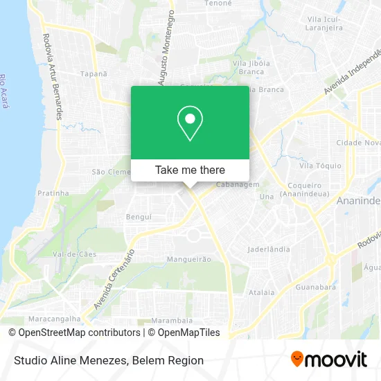 Studio Aline Menezes map