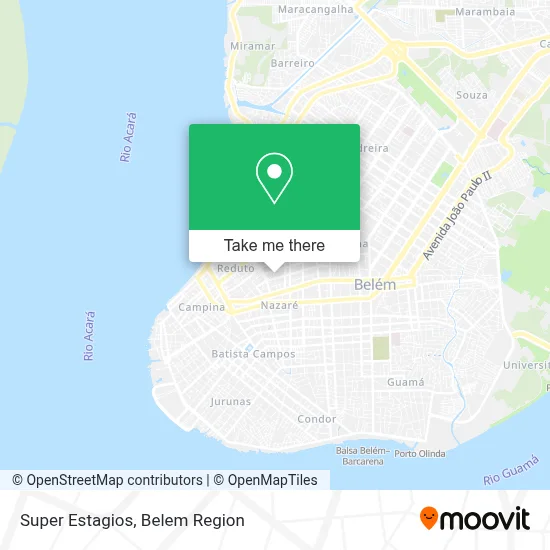 Super Estagios map