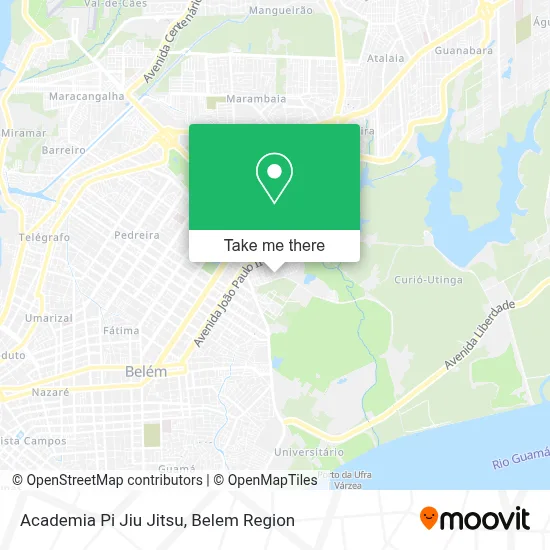 Academia Pi Jiu Jitsu map