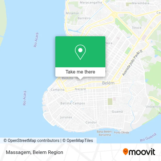Massagem map