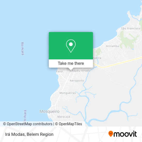 Irá Modas map