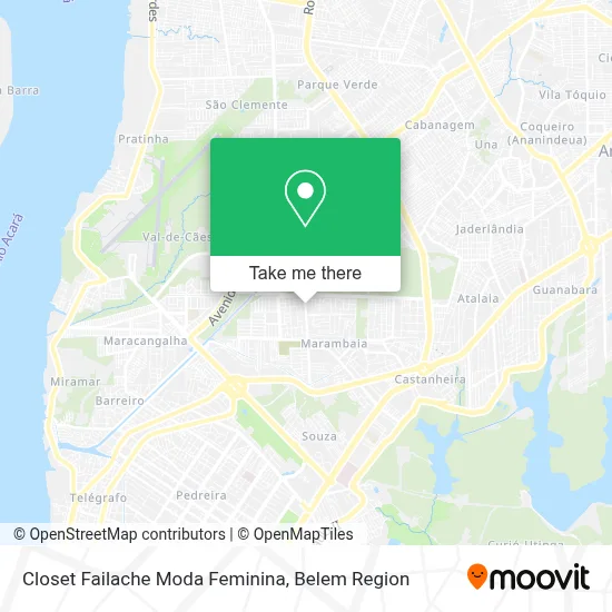 Closet Failache Moda Feminina map