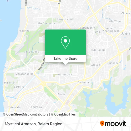 Mystical Amazon map