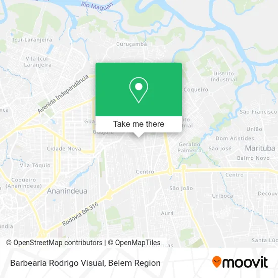 Barbearia Rodrigo Visual map