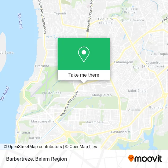 Barbertreze map