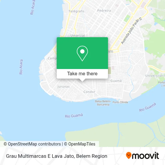 Grau Multimarcas E Lava Jato map