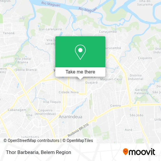 Thor Barbearia map