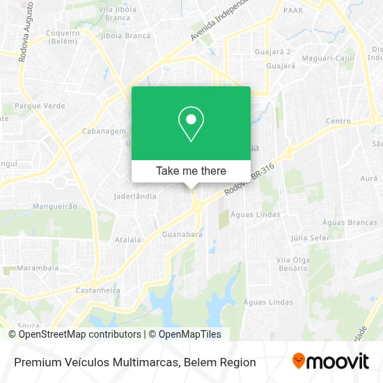 Premium Veículos Multimarcas map