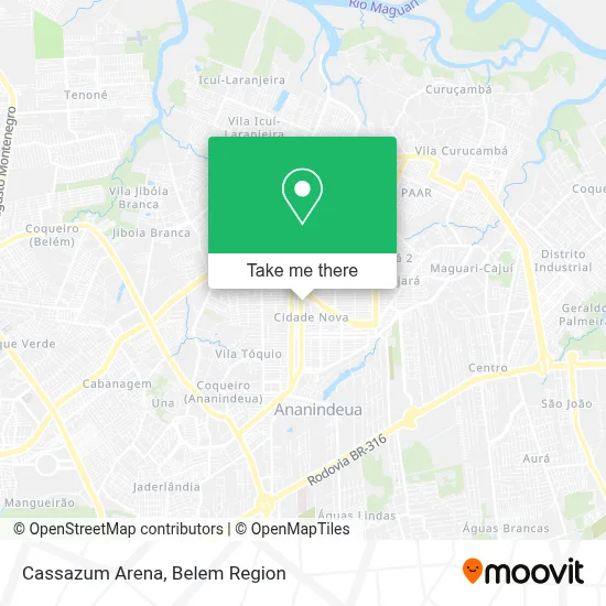 Cassazum Arena map