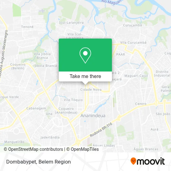 Dombabypet map