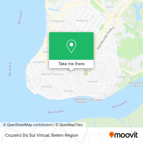 Cruzeiro Do Sul Virtual map