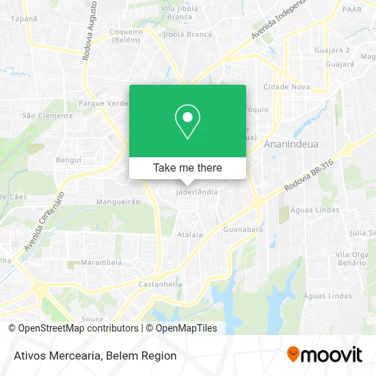 Ativos Mercearia map