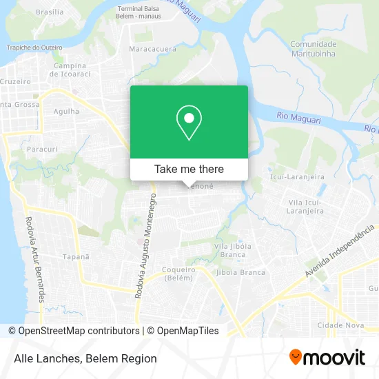Alle Lanches map