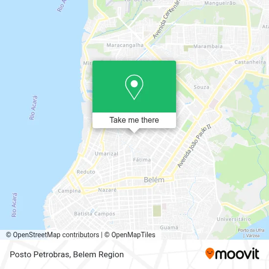 Posto Petrobras map