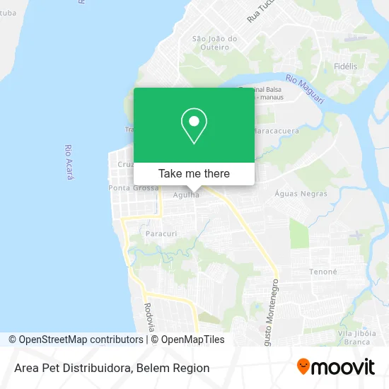 Area Pet Distribuidora map
