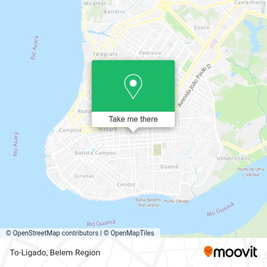 To-Ligado map