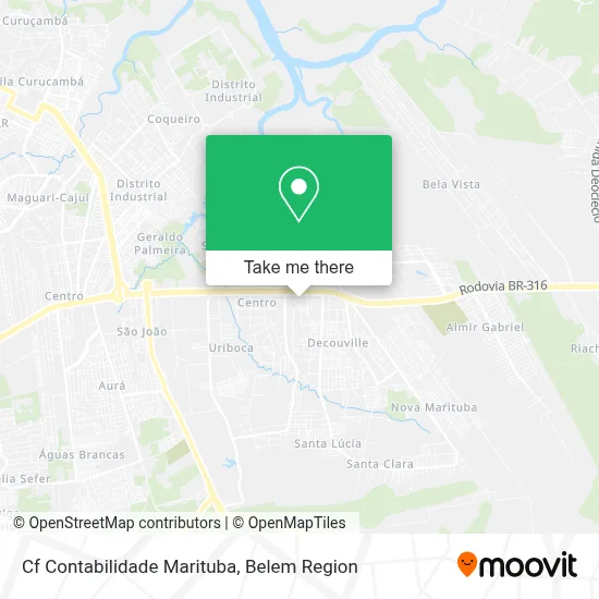Cf Contabilidade Marituba map