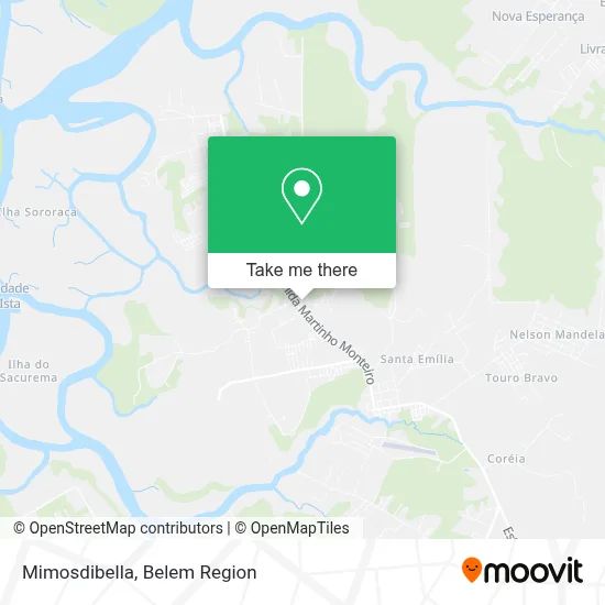Mimosdibella map
