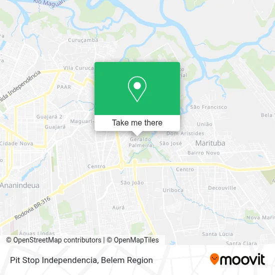 Pit Stop Independencia map