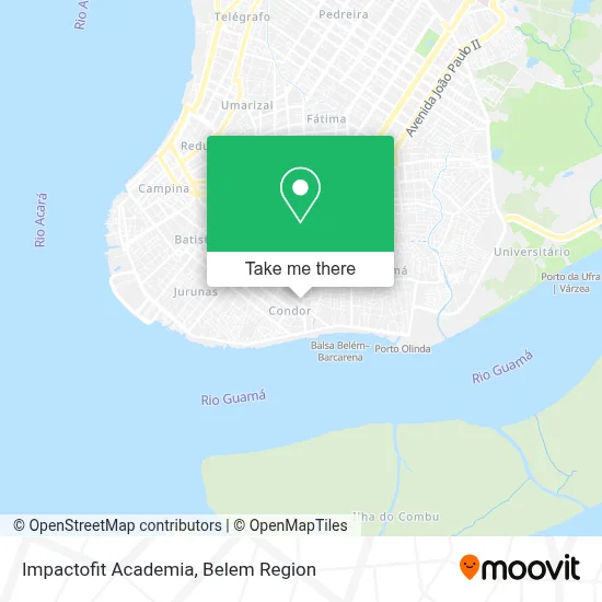 Impactofit Academia map