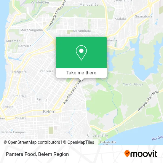 Pantera Food map