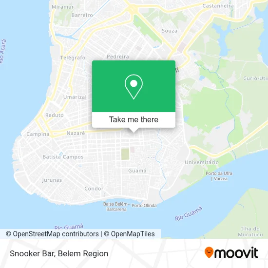 Snooker Bar map