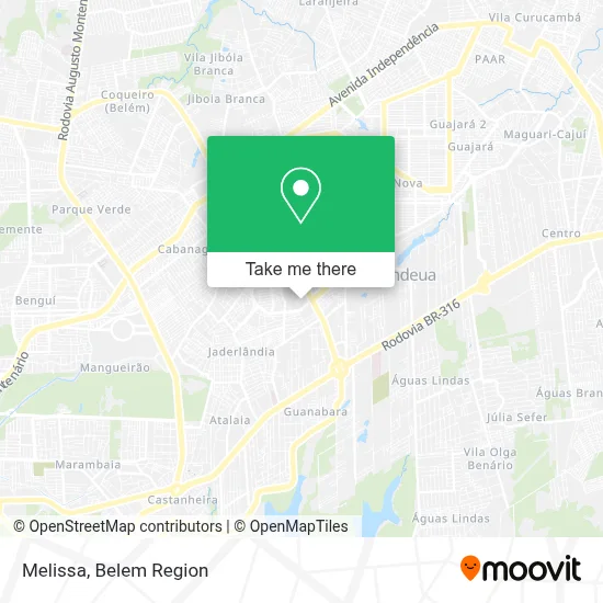 Melissa map