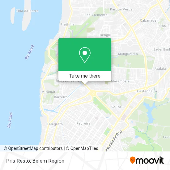 Pris Restô map