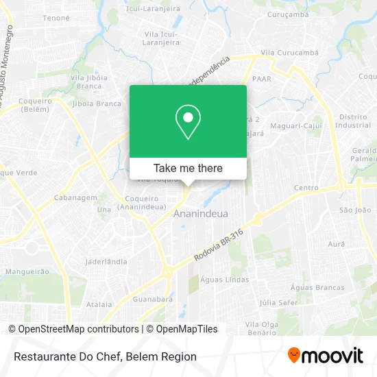 Restaurante Do Chef map