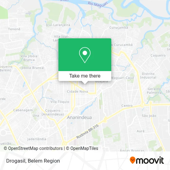 Drogasil map