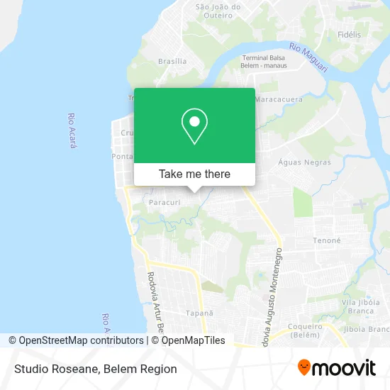 Studio Roseane map