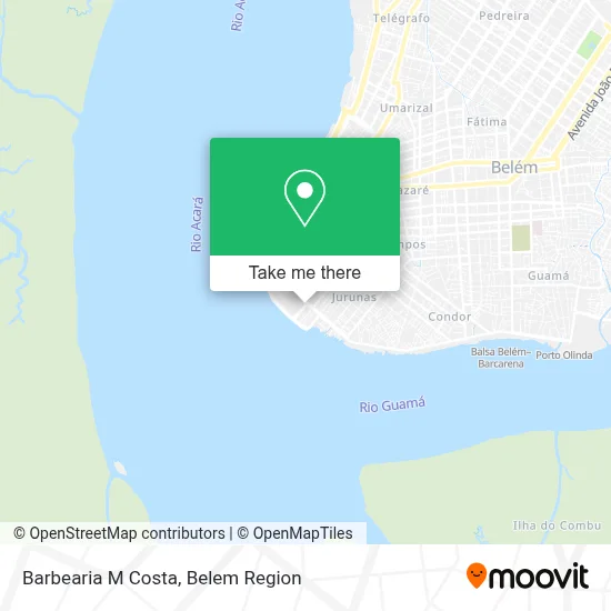 Barbearia M Costa map