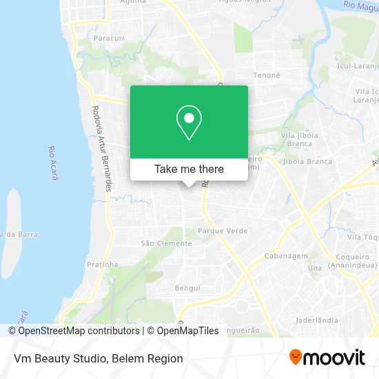 Vm Beauty Studio map
