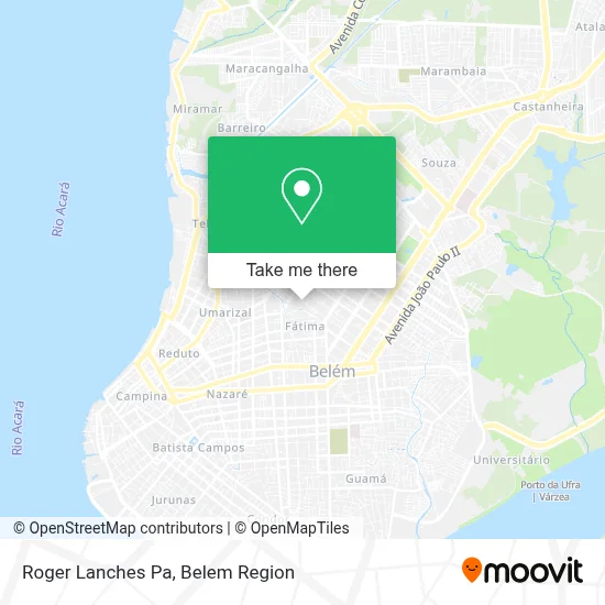 Roger Lanches Pa map